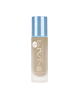 NAM Rozświetlający i nawilżający podkład Dewy Foundation 5 Warm Beige