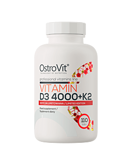 OstroVit Witamina D3 4000 IU + K2 110 tabletek