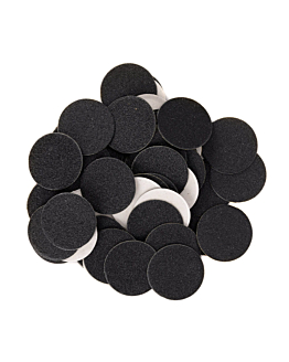 Allepaznokcie Nakładki Ścierne Tarcze Wymienne 240 Grit Do PodoDisk Rozmiar M 20 mm 50 szt.