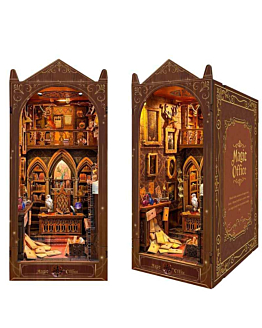 Habarri Miniaturowy domek Book Nook - Gabinet Dumbledore