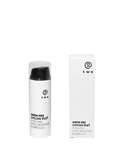Two Cosmetics Krem do cery wrażliwej z kwasem hialuronowym i bisabololem