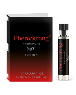 PheroStrong Beast for Men Profumo con feromoni per uomo, 1 ml