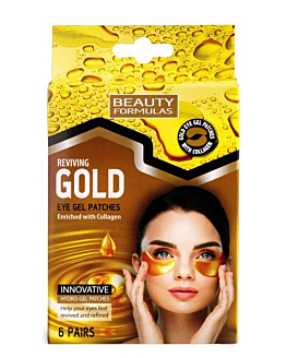Beauty Formulas Gold Płatki pod oczy