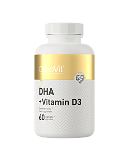 OstroVit DHA 600 mg + Witamina D3 4000 IU