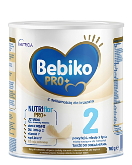 Bebiko Pro+Mleko modyfikowane w puszce po 6m-cu 