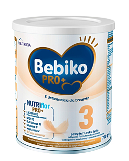 Bebiko Pro+ 3 Mleko modyfikowane w puszce poroku 