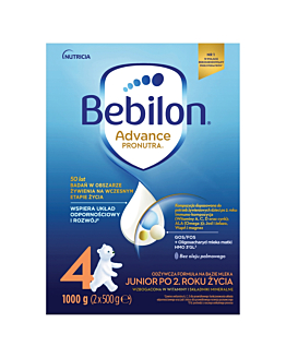 Bebilon Advance Pronutra 4 Junior Formuła na bazie mleka po 2. r.ż., 1 kg
