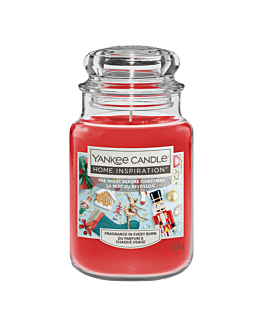 Yankee Candle Candela Home Inspiration La Notte Prima di Natale, 538 g