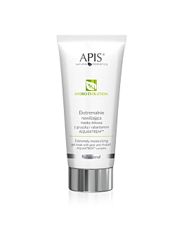 APIS Hydro Evolution ekstremalnie nawilżająca maska żelowa z gruszką i rabarbarem AQUAXTREM™, 200ml