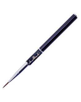 MollyLac Nail Art Brush Pędzelek do Zdobień z Naturalnym Włosiem Czarny 13 mm