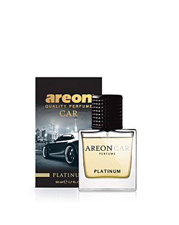 Areon Car Perfume Glass perfumy do samochodu Platinum, 50ml