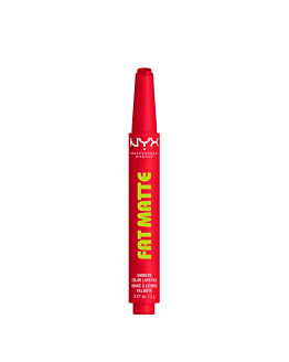 NYX Professional MakeUp Fat Matte Smooth Color Lipstick matowy balsam do ust w sztyfcie 15 Fuzzy Flame, 2g