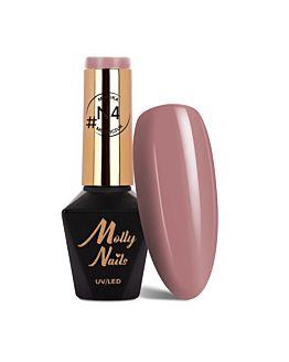 MollyNails #Natural by Monika Mielniczuk #N4 Lakier Hybrydowy UV LED 8 g