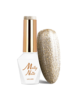MollyNails Queens Of Life My First Million Lakier Hybrydowy UV LED Nr 37 8 g