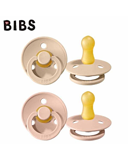 Bibs Smoczek Uspokajający Kauczukowy Vanilla & Blush Rozmiar M