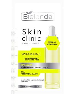 Bielenda Skin Clinic Professional Vitamina C Maschera Illuminante e Idratante 8 g