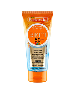 Bielenda Bikini Baby Ochronne mleczko do opalania dla dzieci i niemowląt SPF50 