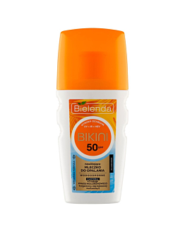 Bielenda Bikini Lekkie mleczko do opalania SPF50 