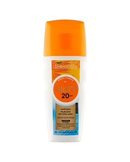 Bielenda Bikini Nawilżające mleczko do opalania SPF20 