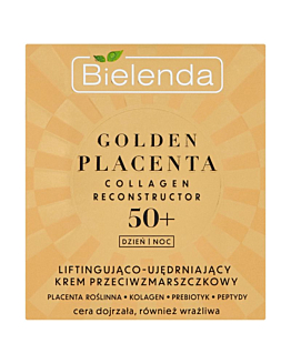Bielenda Golden Placenta Liftingująco-ujędrniający krem przeciwzmarszczkowy 50+ dzień/noc