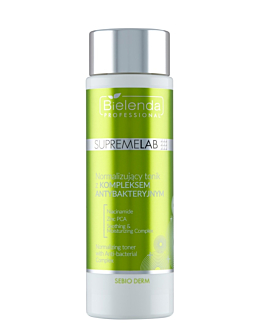Bielenda Professional Supremelab SeBIODerm Tonico Normalizzante con Complesso Antibatterico 200 ml