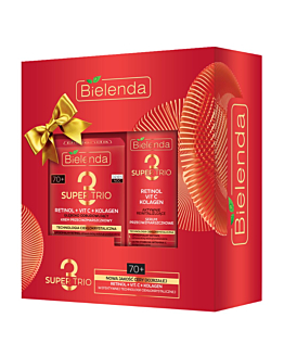 Bielenda Super Trio 70+ Zestaw kosmetyków do twarzy