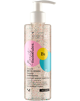 Bielenda Beauty Molecules Molekularny synbiotyczny żel do mycia twarzy