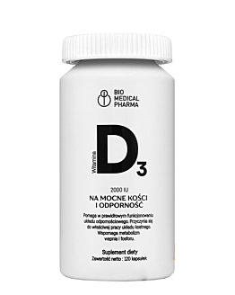 Bio Medical Pharma Witamina D3 2000 IU Kapsułki