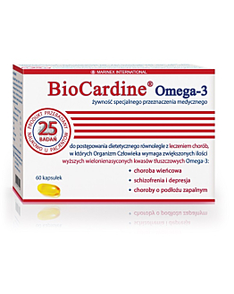 Biocardine Omega-3, 60 Kapsułek