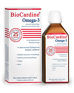 Biocardine Omega-3, Płyn, 200 ml