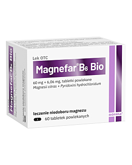 Magnefar B6 Bio 60 Tabletek 