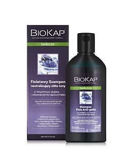 Biokap Bellezza Fioletowy Szampon neutralizujący żółte tony 