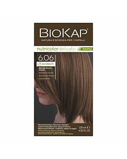 Biokap Nutricolor Delicato Rapid Farba do włosów, 6.06 Ciemny Blond 