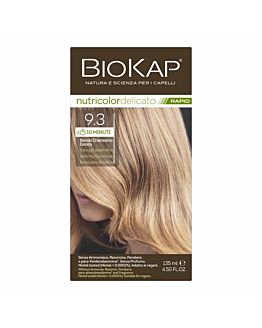 Biokap Nutricolor Delicato Rapid Farba do włosów,  9.3 Bardzo Jasny Złoty Blond 