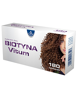 Biotyna-Vitum, Suplement diety zawierający biotynę, Tabletki