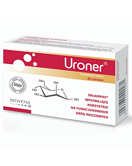 Uroner, Preparat wspomagający pracę układu moczowego, Tabletki