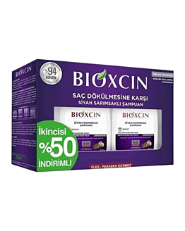 Bioxcin Szampon z czarnym czosnkiem, Duopack