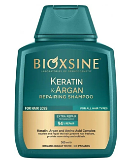 Bioxsine Keratin & Argan - Szampon regenerujący 300ml