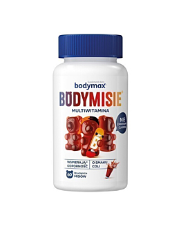 Bodymax Bodymisie Multiwitamina, Żelki dla dzieci od 3 lat i dorosłych, Smak Cola