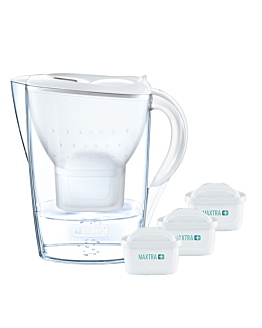Brita Marella Dzbanek z filtrem 3 Mx + Pure, Biały