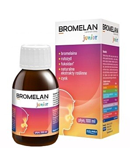 Bromelan Junior, Wzmocnienie odporności dla dzieci od 6. roku życia, Płyn