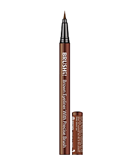 Brush Up! Eyeliner z precyzyjnym pędzelkiem, Brown
