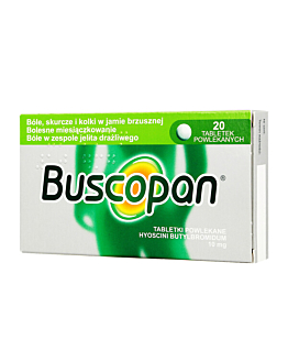 Buscopan 10 mg 20 Tabletek powlekanych  