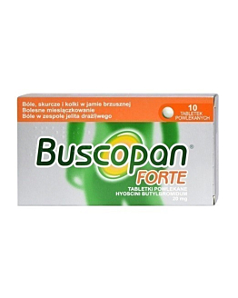 Buscopan Forte 20 mg Tabletki powlekane
