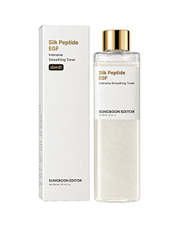 Sungboon Editor Silk Peptide EGF Intensive Smoothing Toner, intensywnie wygładzający toner z peptydami i EGF,  300ml