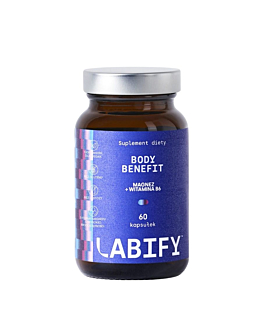 Labify Body Benefit Magnez z witaminą B6