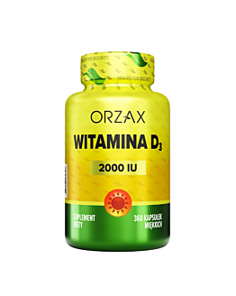 Orzax Suplement diety witamina D3 2000 IU