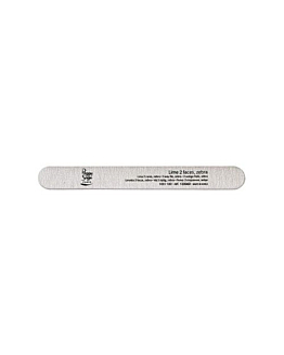 Peggy Sage 2-Way Nail File Zebra Extra Coarse pilnik do paznokci dwustronny 80/80 zebra 1szt