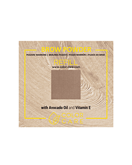 Color Care Refill - Puder do Brwi Wegański - Cold Beige
