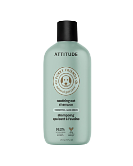 Attitude Szampon Dla Zwierząt Bez Zapachu Owies Natural 473ml Attitude Furry Friends